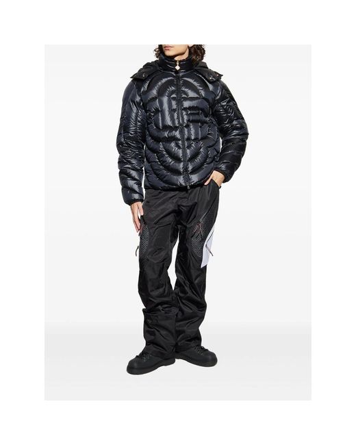 Casablanca Black Geometric Pattern Casual Pants for men