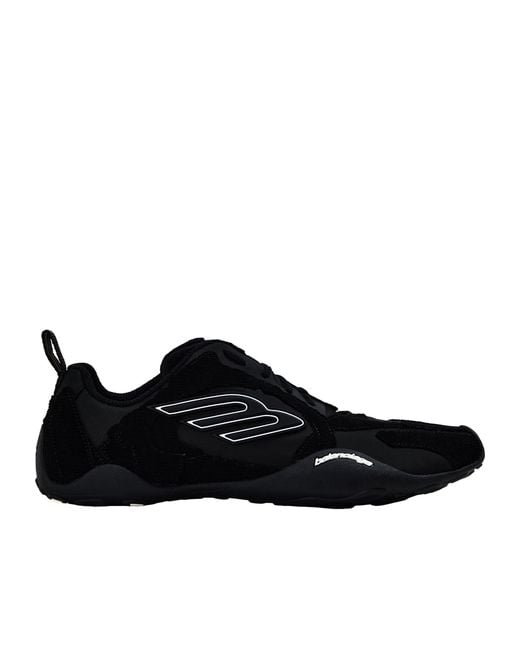 Balenciaga Black Low-Top Sports Shoes for men