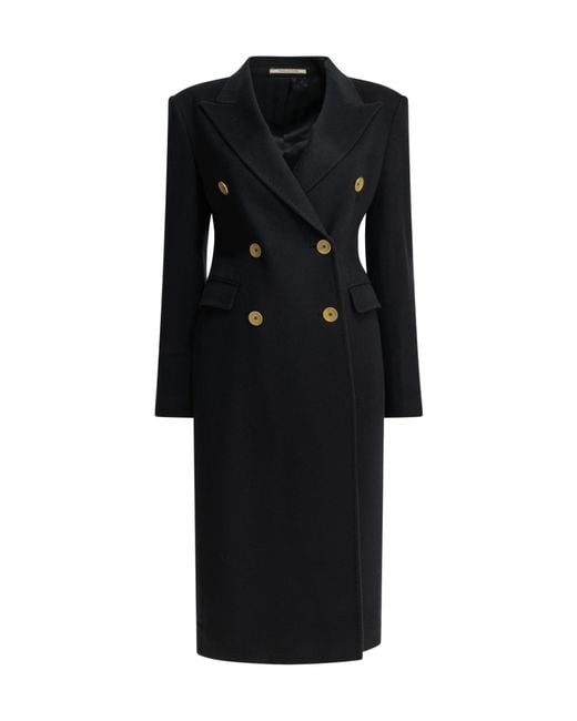 Tagliatore Black 'Meryl' Long Coat