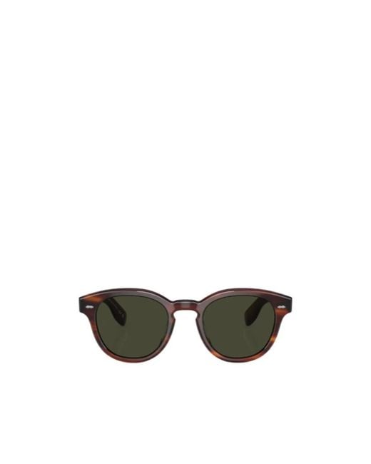Oliver Peoples Multicolor Oval Frame Sunglasses for men