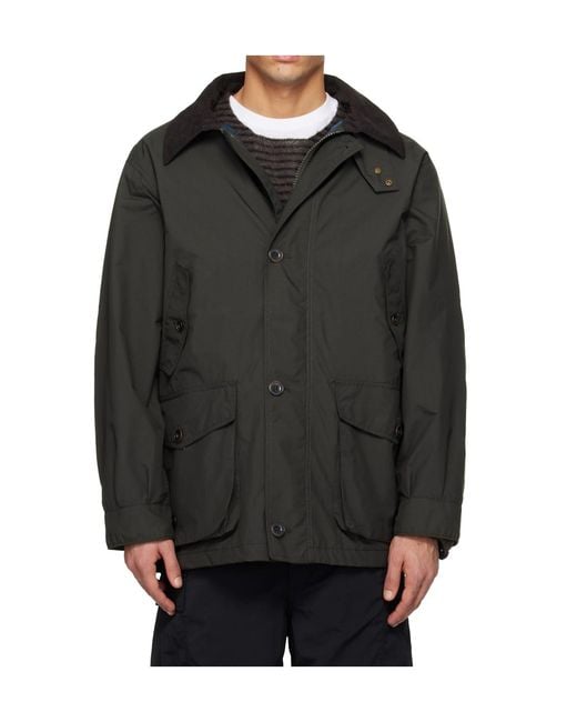 Nanamica Black 2L Pertex Unlimited Field Jacket for men