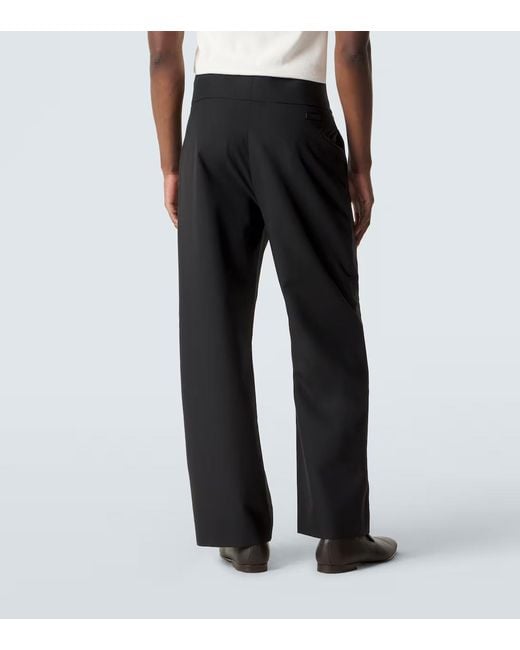 Fear Of God Black Virgin Wool Straight Pants for men