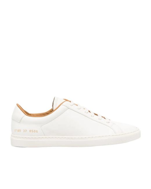 Common Projects White Retro Summer Sneakers