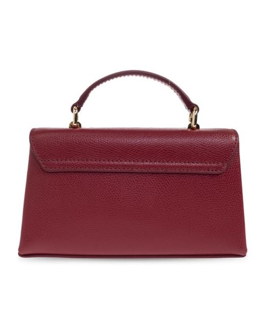 Furla Red 1927 Chain-Linked Mini Tote Bag