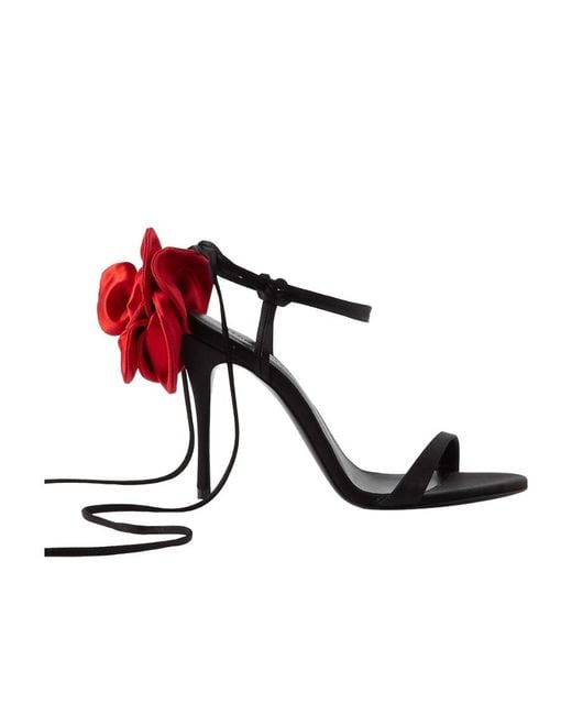Magda Butrym White Strap High-Heeled Sandals