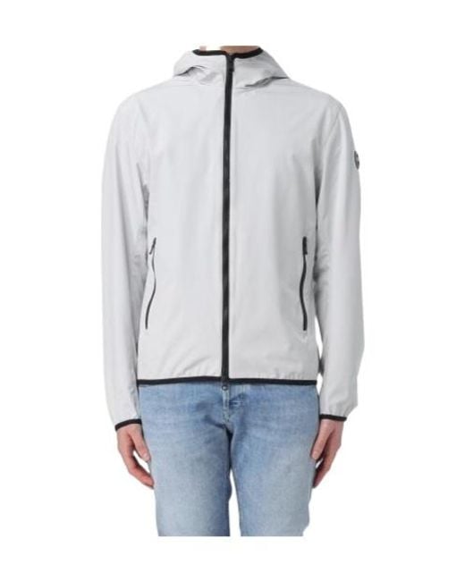 Colmar Blue Hooded Jacket for men