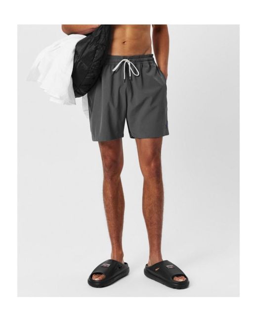 Polo Ralph Lauren Gray Traveller Swim Shorts for men