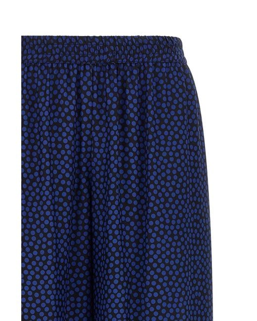 Gianluca Capannolo Blue Claudia Pants