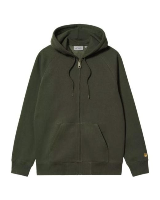 Carhartt Green Hooded Chase Jacket for men