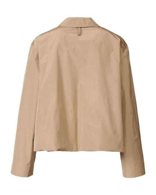 Fabiana Filippi Natural Shirt-Style Casual Jacket