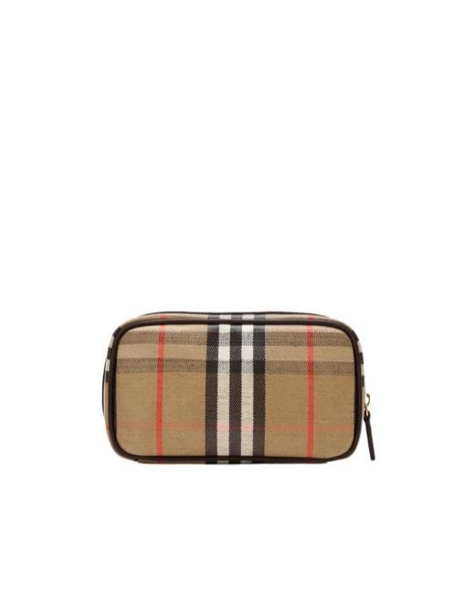 Burberry Multicolor Highlands Make-Up Pouch