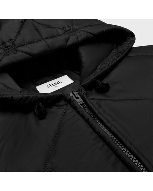 Céline Black Quilted Jacket for men