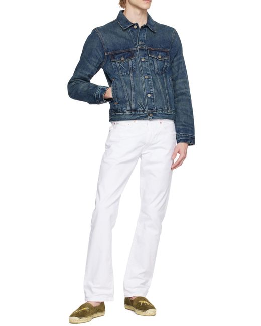 Polo Ralph Lauren Blue Button-Up Denim Jacket for men