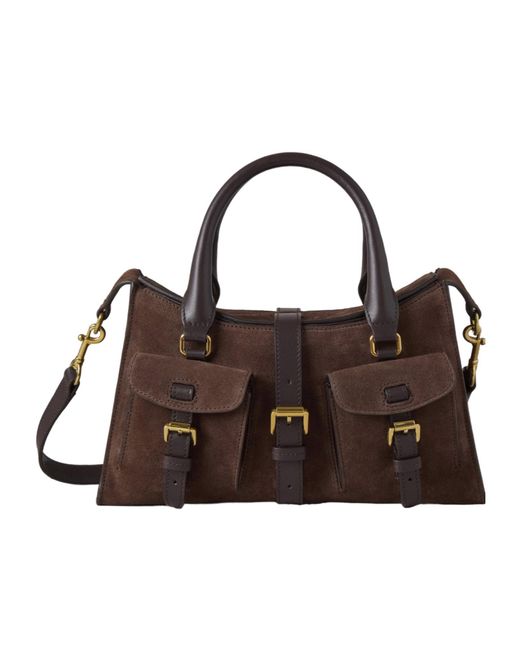 Mulberry Brown Small Roxanne Bag