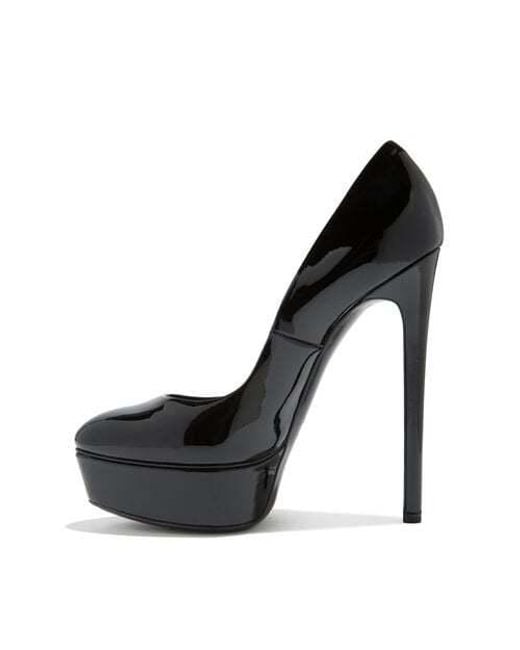 Casadei Black Flora Pumps