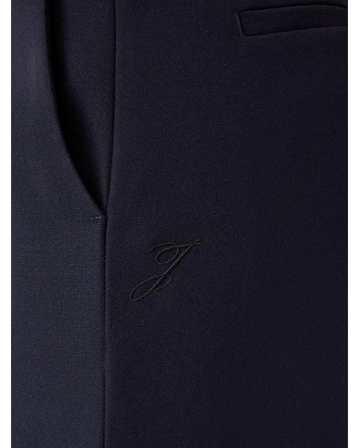 Jacquemus Blue Straight-Leg Trousers