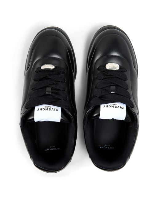 Givenchy Black Solid Color Sneakers for men