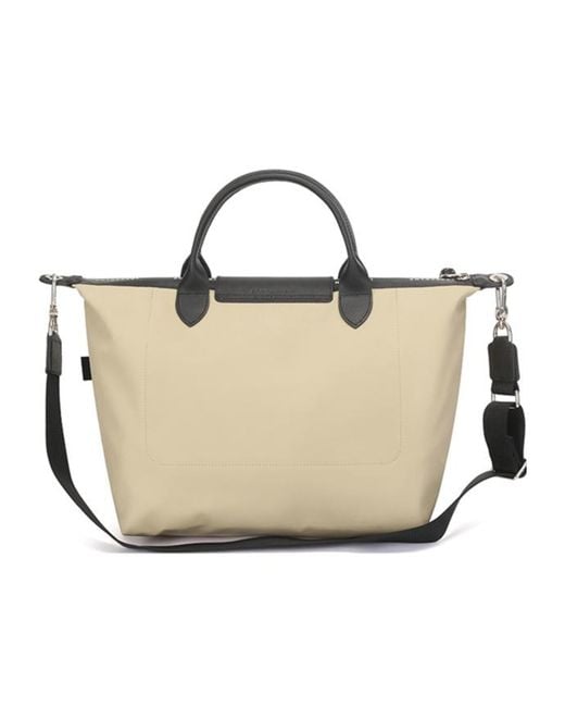 Longchamp Metallic Medium Handle Shoulder Bag