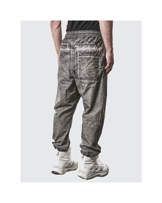 Thom Krom Gray Elasticated Casual Pants for men