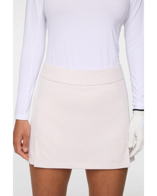 J.Lindeberg White A-Line Skirt