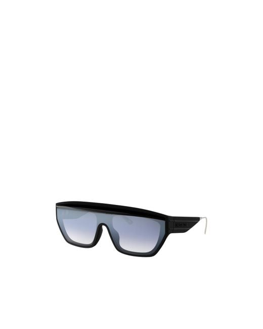 Dior Blue Eyewear Club M 7 Shield Sunglasses