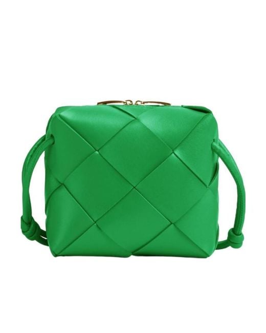 Bottega Veneta Green Cassette Mini Shoulder Bag