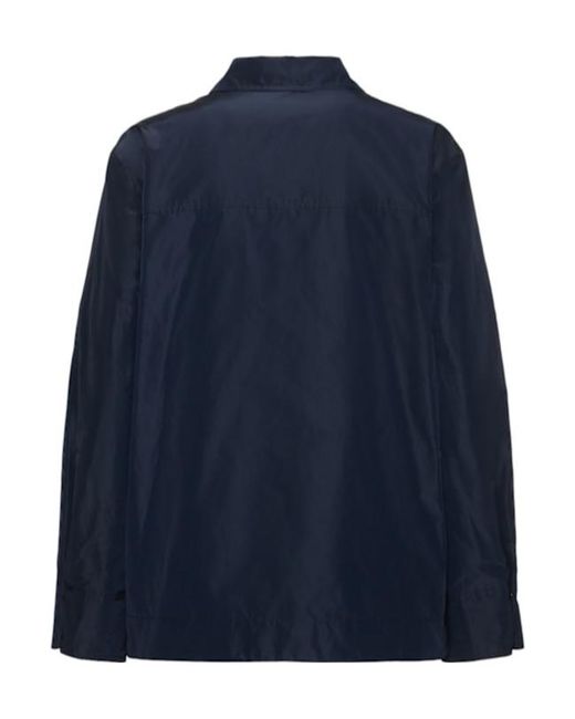Aspesi Blue Long Sleeve Casual Jacket