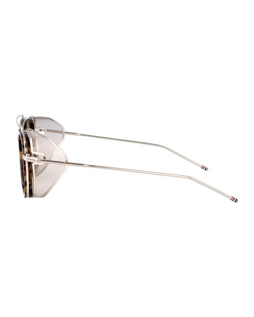 Thom Browne Multicolor Eyewear Square Frame Sunglasses for men
