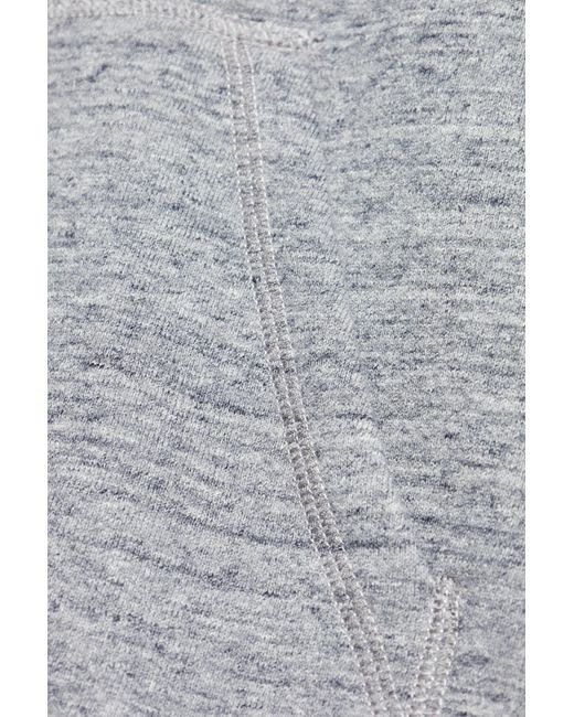DSquared² Gray Logo Patch Hoodie for men