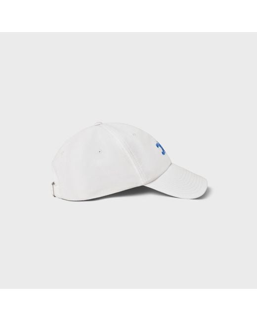 Céline White Richelieu Cap for men