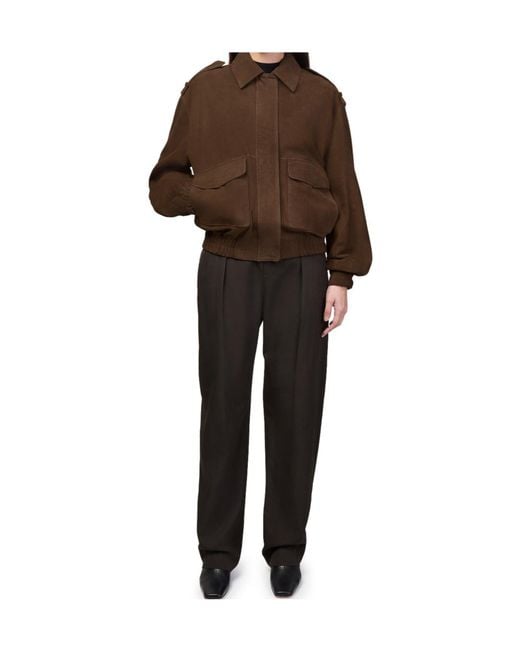 Arma Brown Halti Suede Jacket