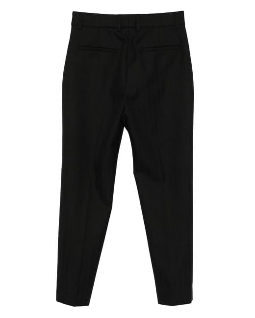 Barena Black Straight-Leg Trousers