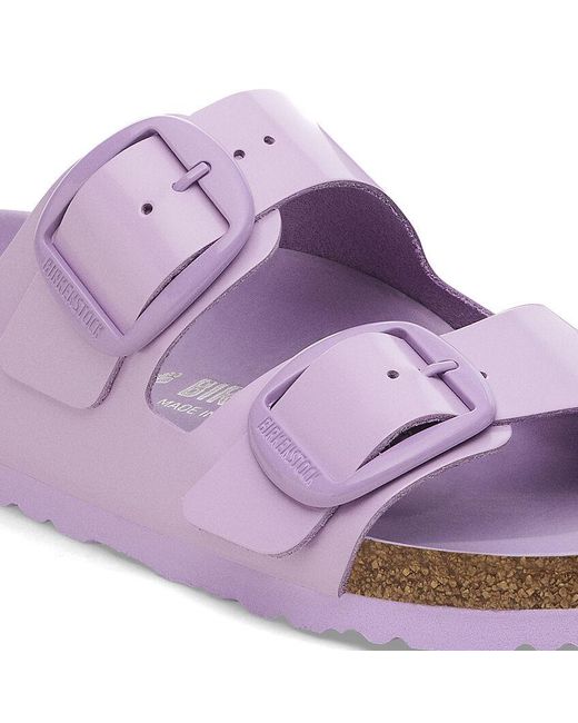Birkenstock Purple Adjustable Buckled Sandals