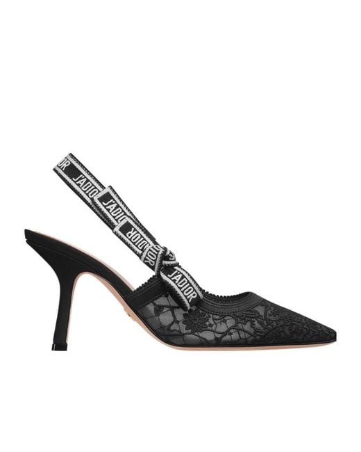 Dior Black J'A Slingback Pump