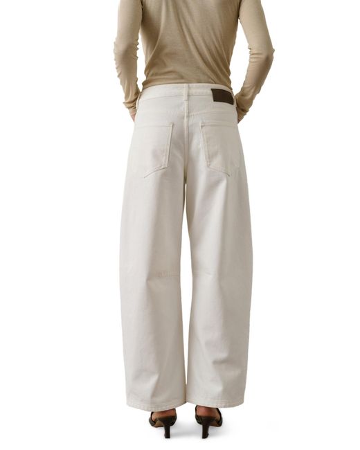 Soeur White Straight-Leg Jeans