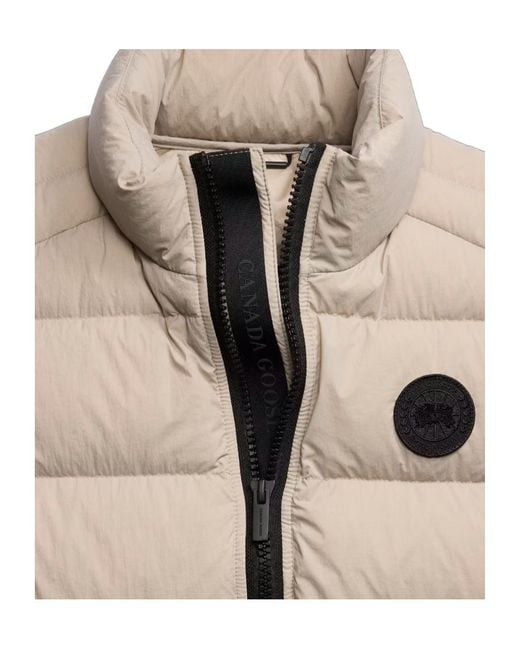 Canada Goose Natural Crofton Gilet Enduraluxe Limestone for men