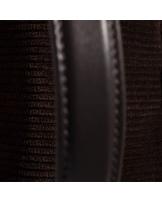 Miu Miu Black Corduroy Backpack