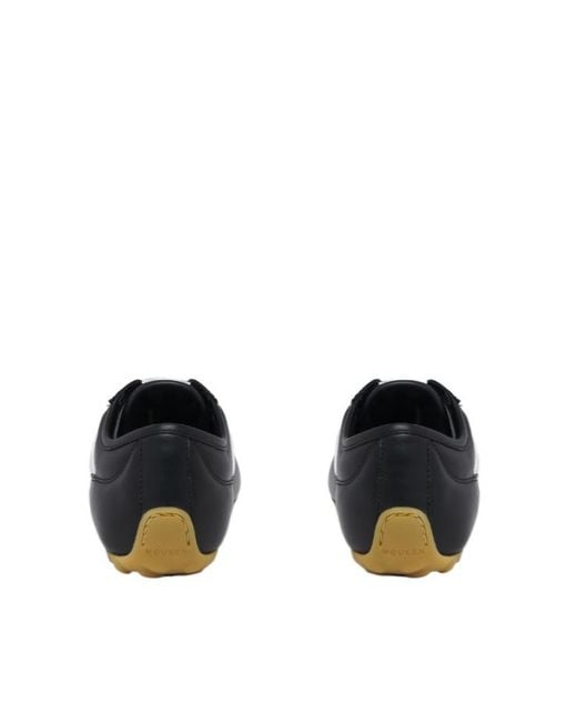 McQueen Black Boxe Low-Top Sneakers