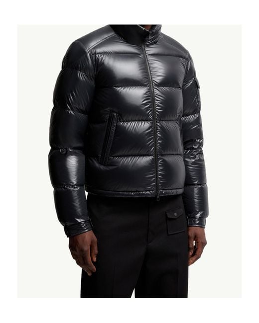 Moncler Black Levitha Hooded Jacket for men
