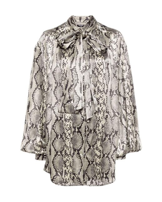 Balmain Gray Shirt