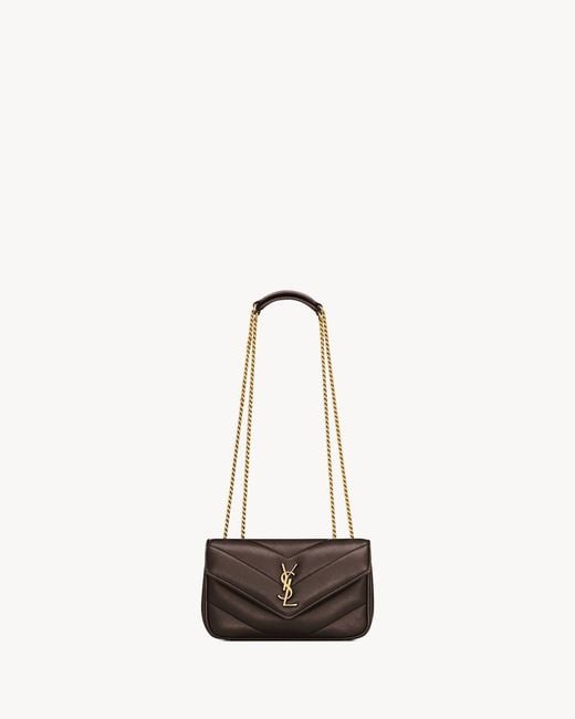Saint Laurent White Loulou Mini