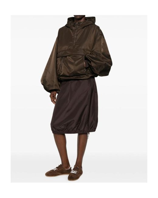 CECILIE BAHNSEN Brown Long-Sleeved Casual Jacket