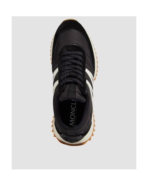 Moncler Black Pacey Lace-Up Trainers