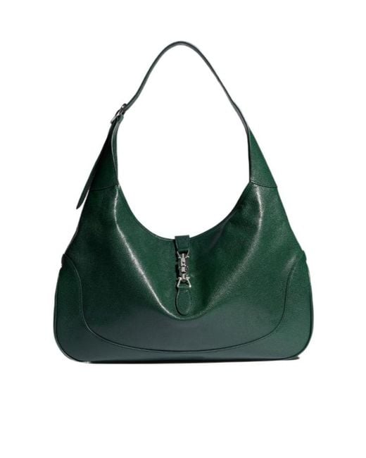 Gucci Green Jackie 1961 Large Crossbody Bag