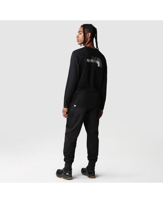 The North Face Black Long-Sleeved T-Shirt for men