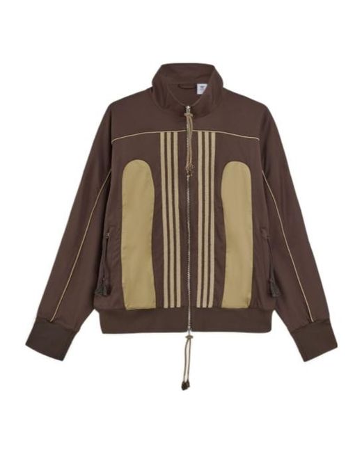 Adidas Brown X Song For The Mute Zip-Up Jacket for men