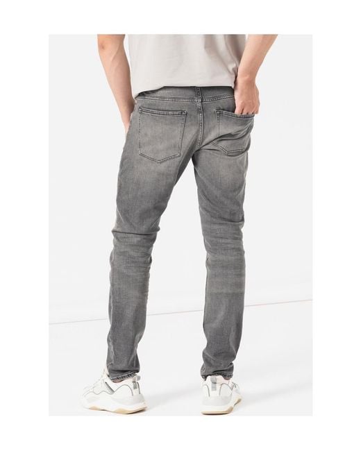 Boss Gray Delano Bc-C Nights Out Five-Pockets Jeans for men