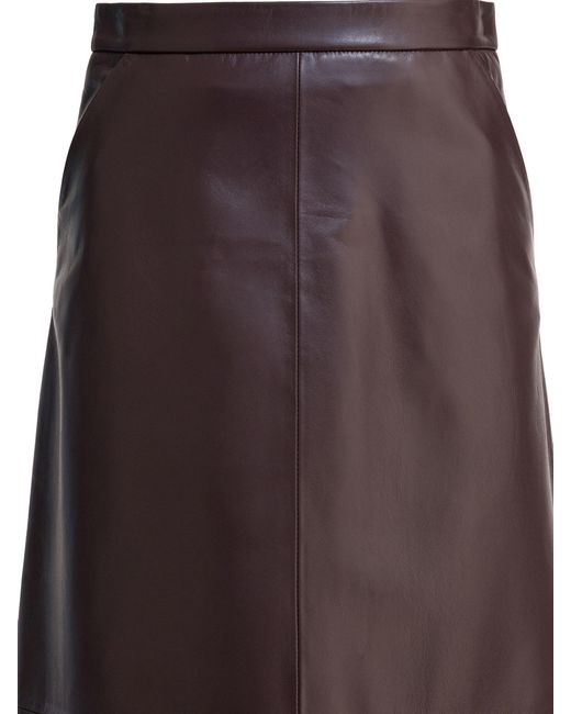 FURLING BY GIANI Brown Gwenda A-Line Skirt