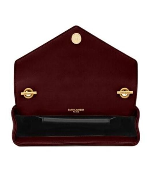Saint Laurent White Loulou Mini Shoulder Bag