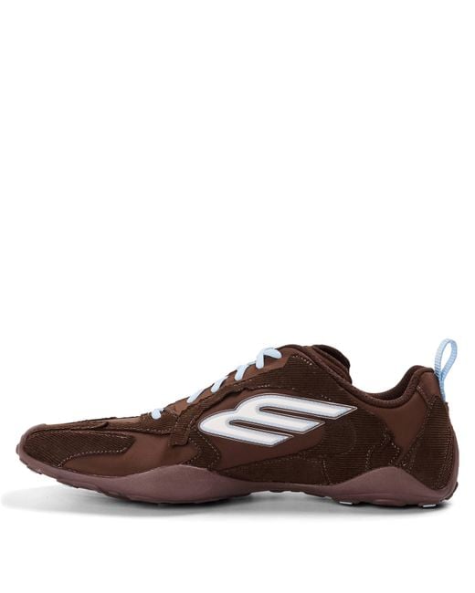 Balenciaga Brown Low-Top Sports Shoes for men